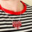 Thumbnail: Mum Tattoo Style Glitter Love Heart Necklace