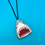 Thumbnail: Shark Necklace - Matching earrings also available