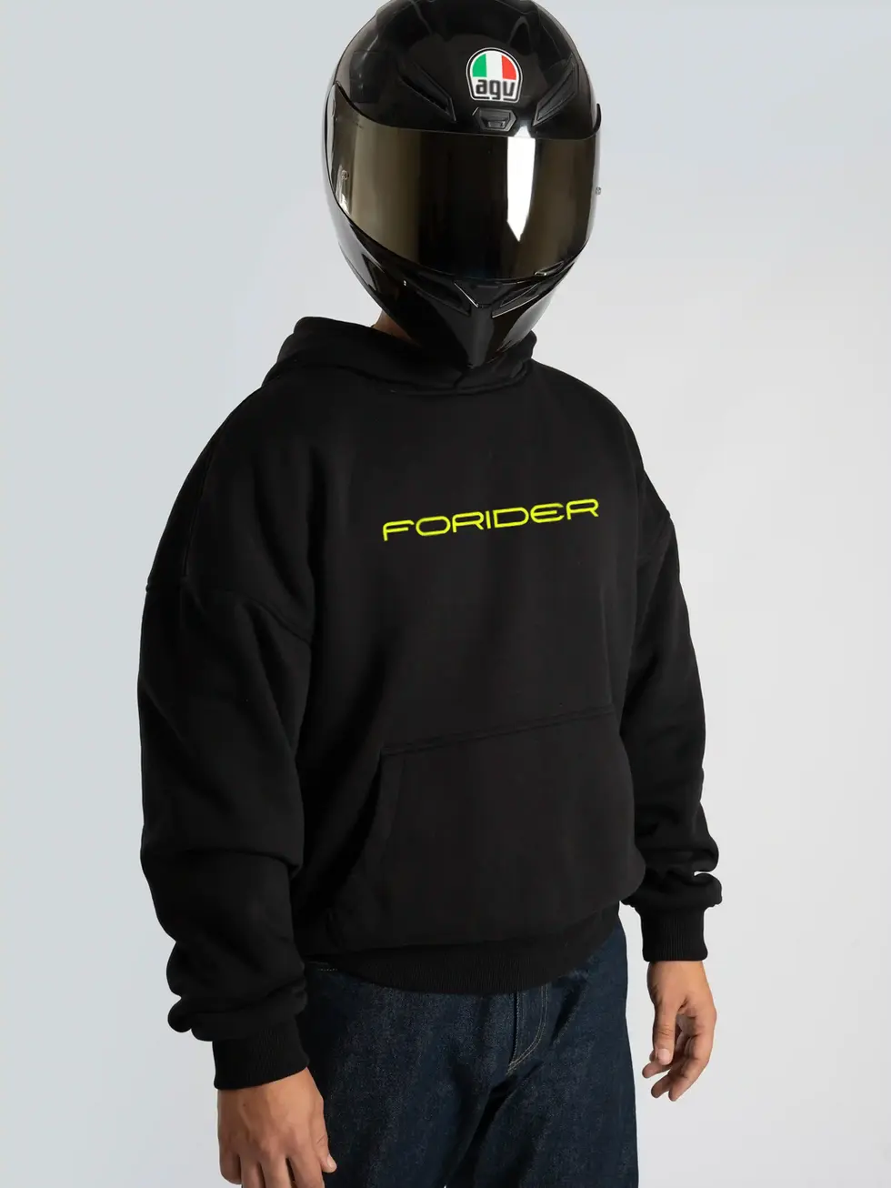 Sudadera con protecciones para motociclista