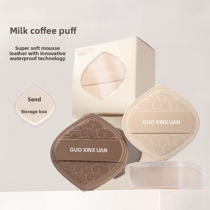 Thumbnail: Milk Coffee Powder Puff Mousse Cushion Foundation Sponge