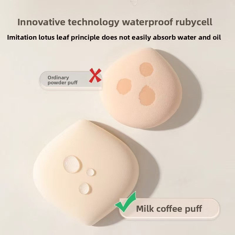 Thumbnail: Milk Coffee Powder Puff Mousse Cushion Foundation Sponge