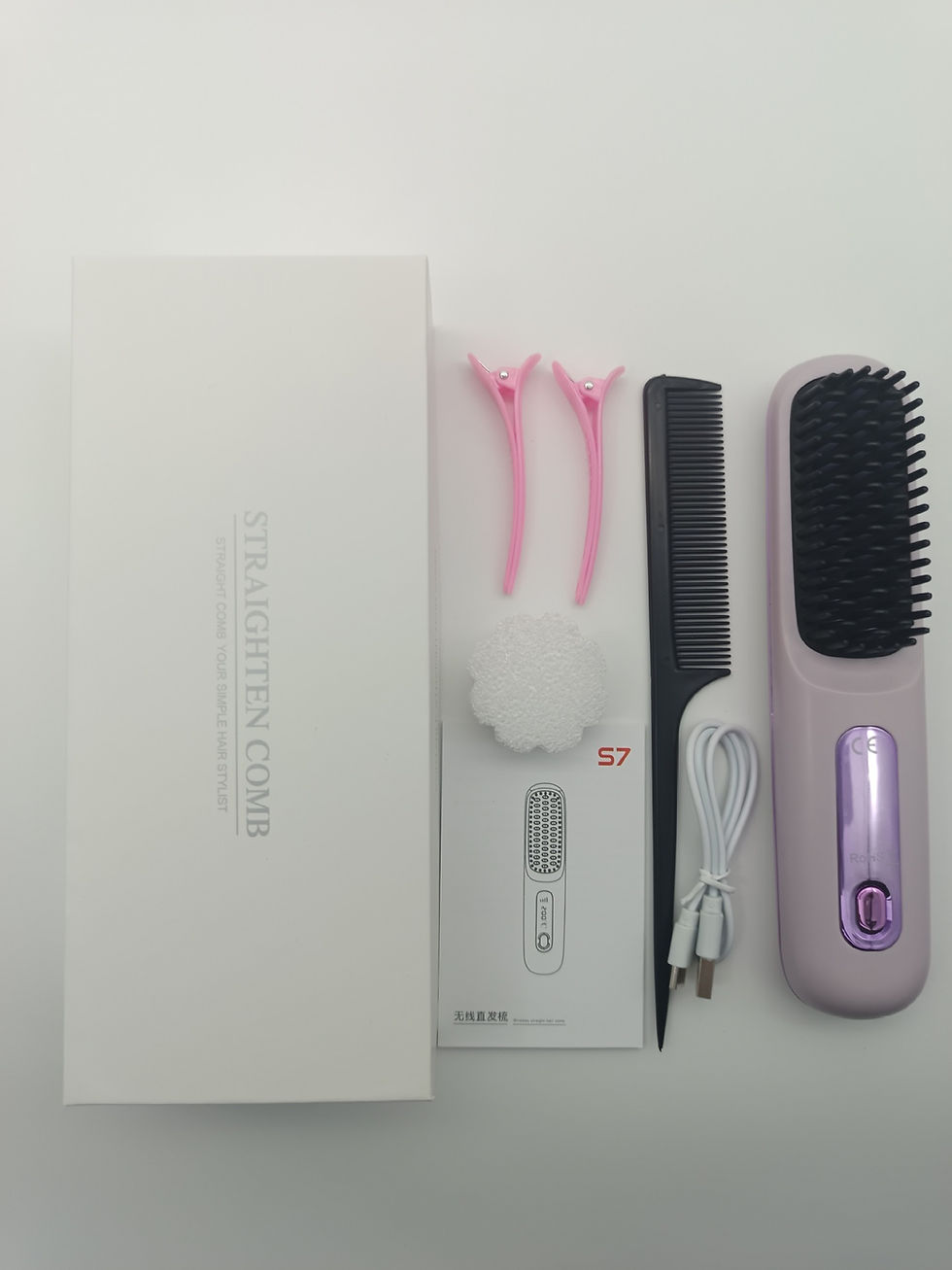 Thumbnail: USB Charging Portable Hair Straightener