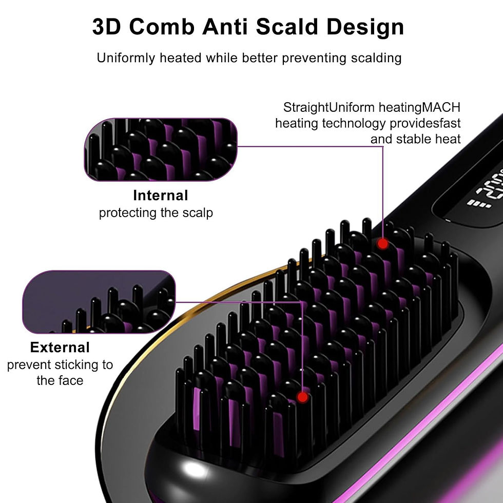 Thumbnail: USB Charging Portable Hair Straightener