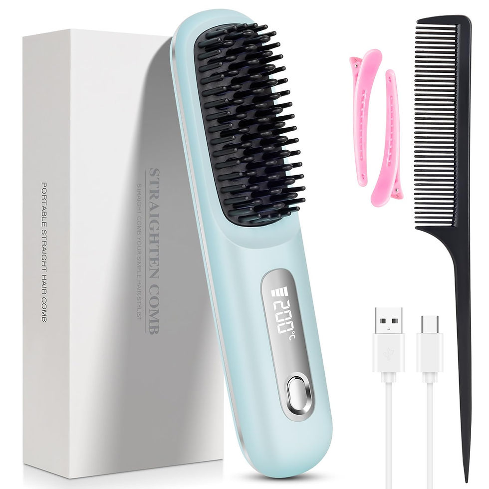 Thumbnail: USB Charging Portable Hair Straightener