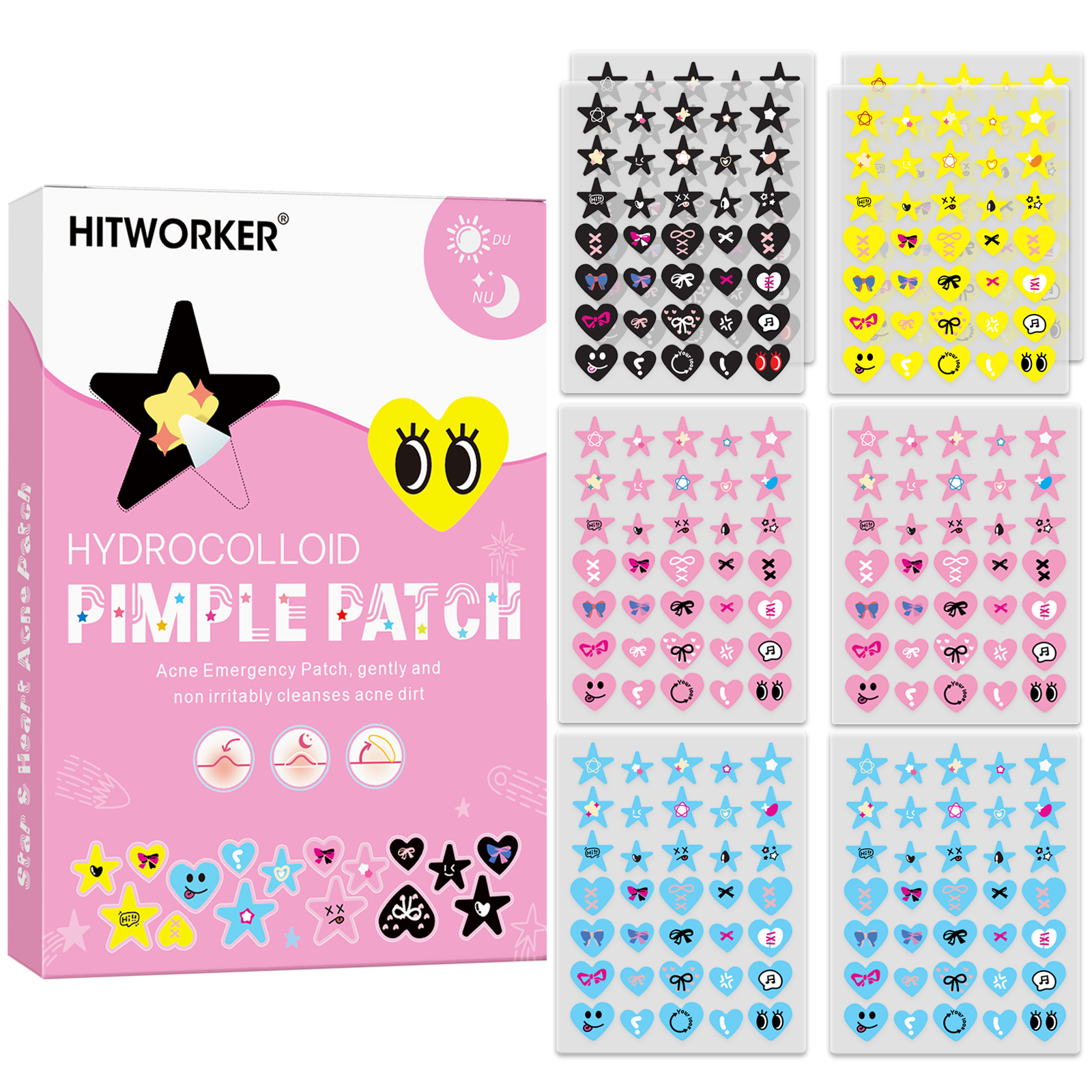 Variety Pimple Patches - 280PCS