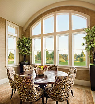Alside Mezzo double-hung replacement window with grids