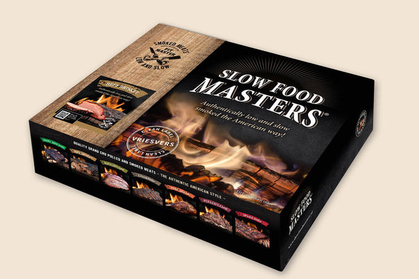 Slow Food Masters - Deurne, verpakking Pulled meats