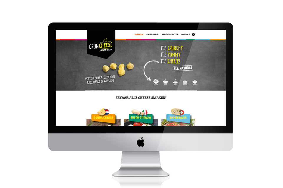 Cruncheese website ontwikkeling