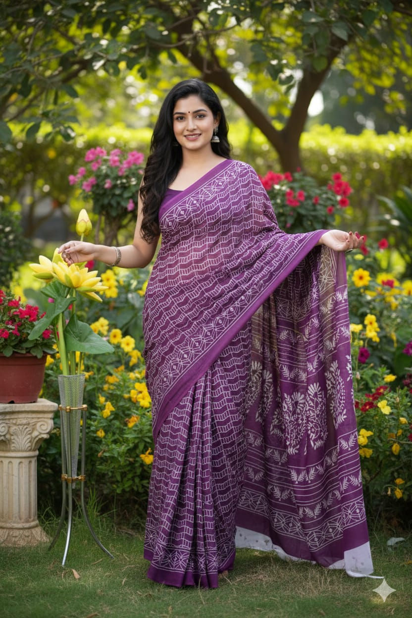 Mul Mul Cotton Sarees