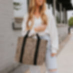 XL Sofia Canvas Crossbody Tote