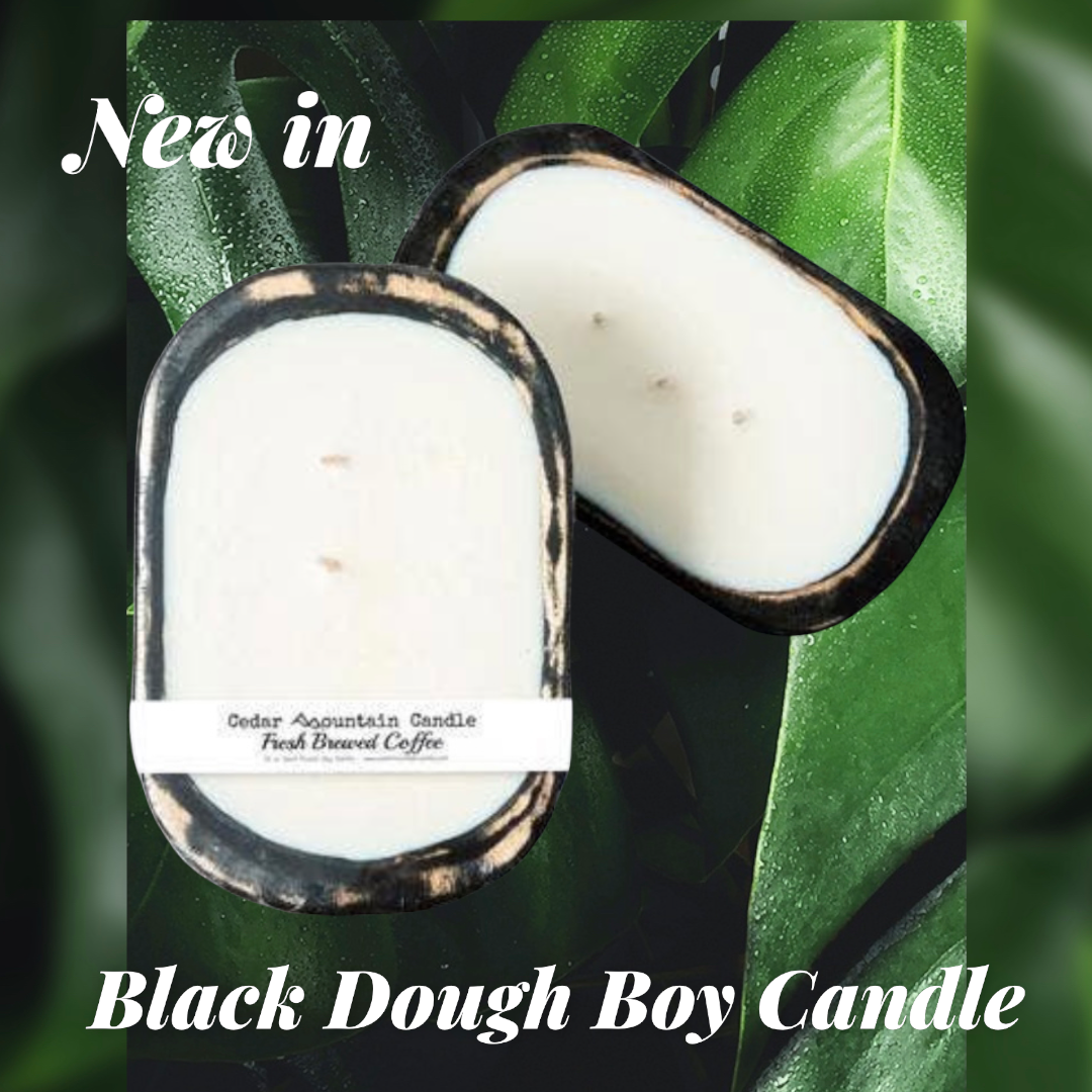 Black Dough Boy Soy Candle
