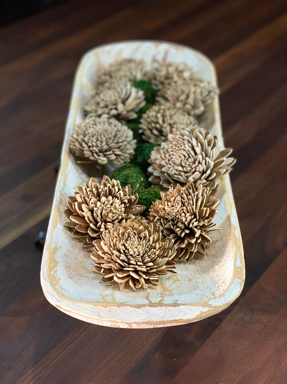 Thumbnail: Large Zinnia Sola Wood Flower Set