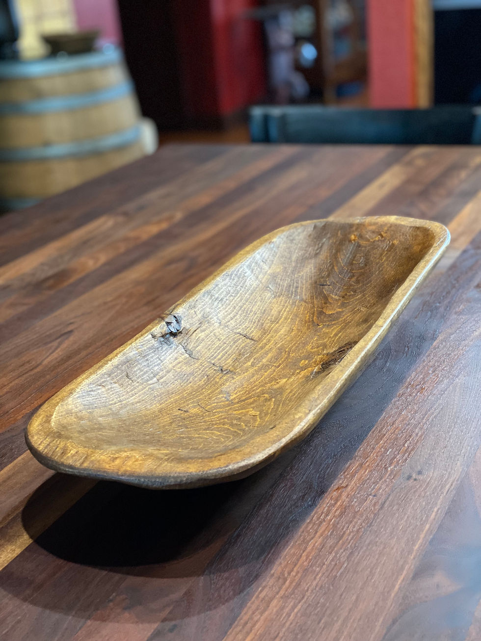 Thumbnail: Brown Wood Bowl