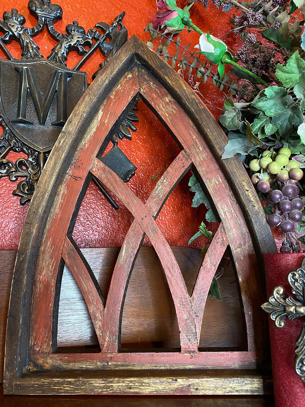 Thumbnail: Mini Red Cathedral Window