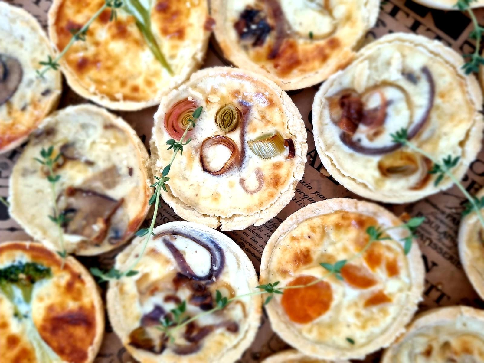 Arranged Food and Objects