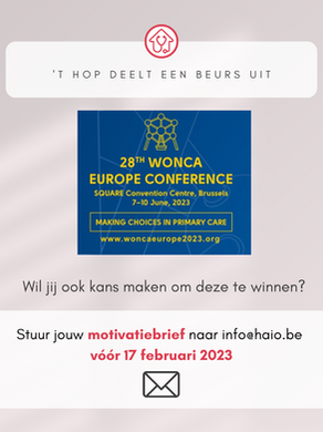 ’t HOP deelt een beurs uit