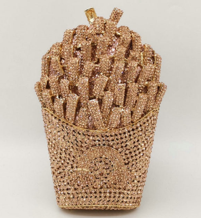 Miniatura: FrenchFrench fries diamond wisp empty metal bag
