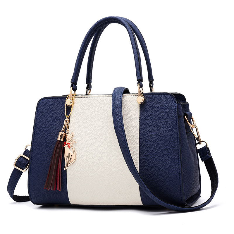 Miniatura: Contrasting color handbag