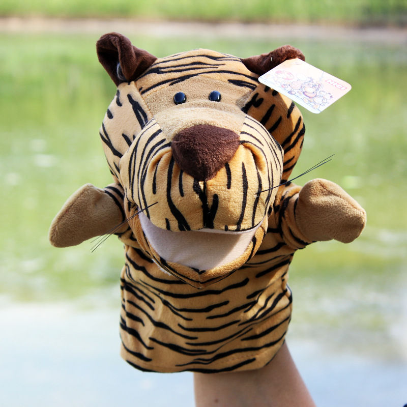 Miniatura: Hand puppet animal plush cartoon early childhood dolls, toys