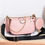 Miniatura: Fashion Woven Pattern PU Leather Crossbody Bag