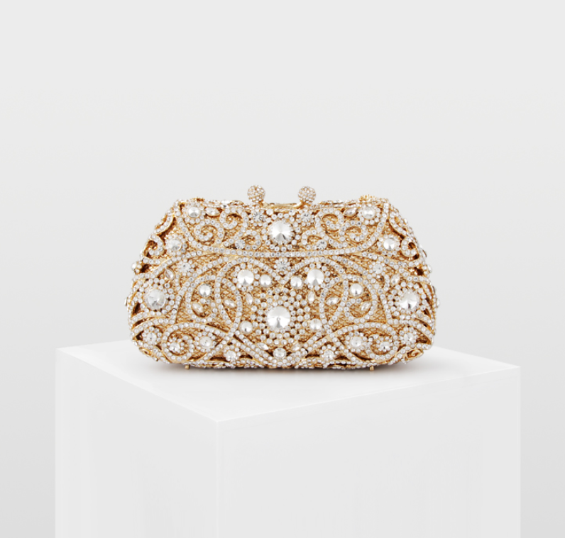 Miniatura: Crystal Beaded Evening Bag