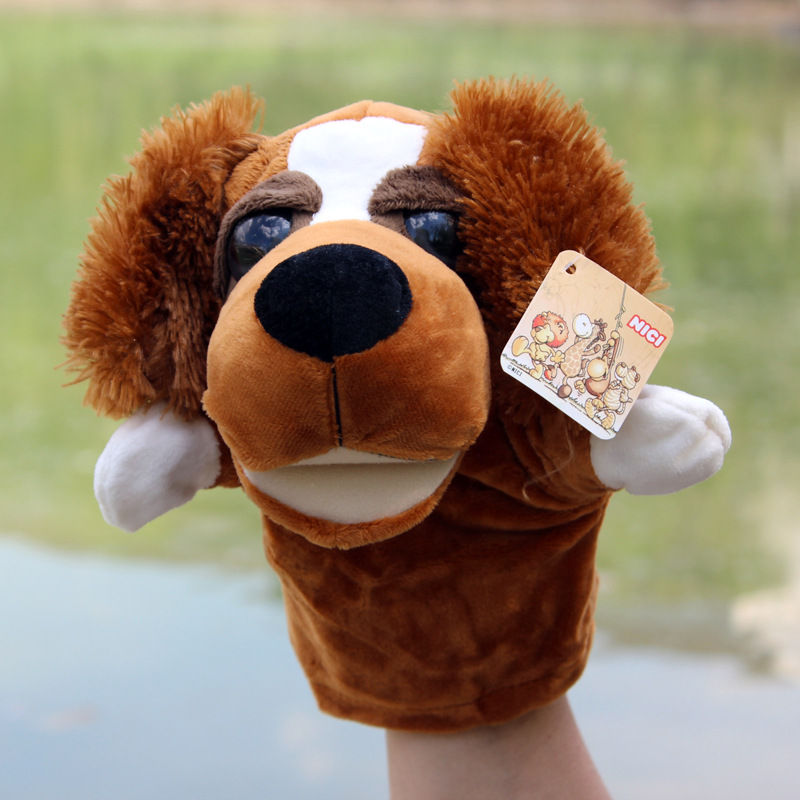 Miniatura: Hand puppet animal plush cartoon early childhood dolls, toys