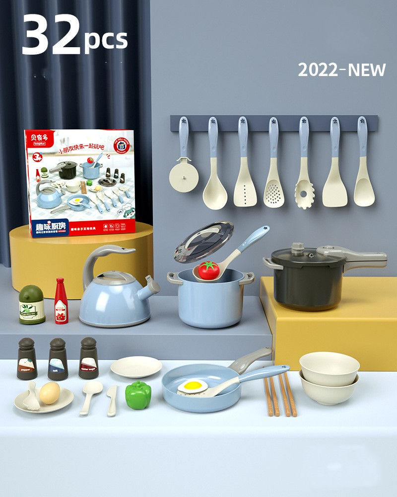Miniatura: Simulation Kitchen Cooking Sound Light Large Size Rice Cooker Children Play Home
