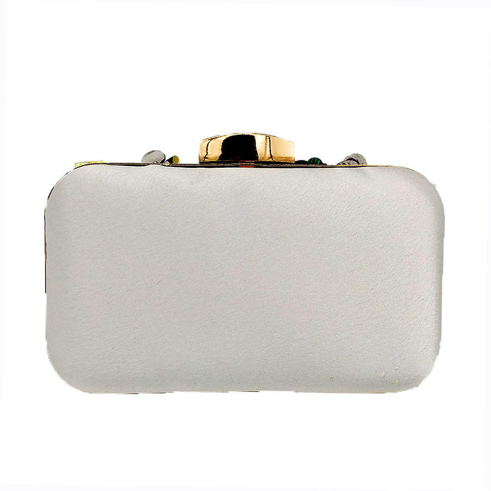 Miniatura: Flower Beaded Banquet Bag Party Clutch