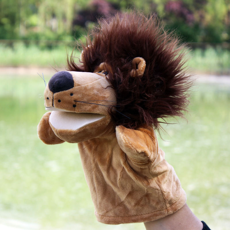 Miniatura: Hand puppet animal plush cartoon early childhood dolls, toys