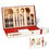 Miniatura: Portugal Stainless Steel Gold-Plated Spray Paint 24-Piece Gift Tableware Set