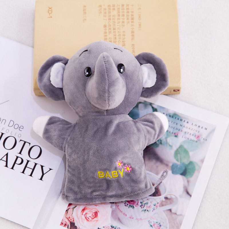 Miniatura: A Variety Of Animated Hand Puppet Plush Toys