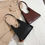 Miniatura: Leisure Stone Pattern Handbag Western Style One Shoulder