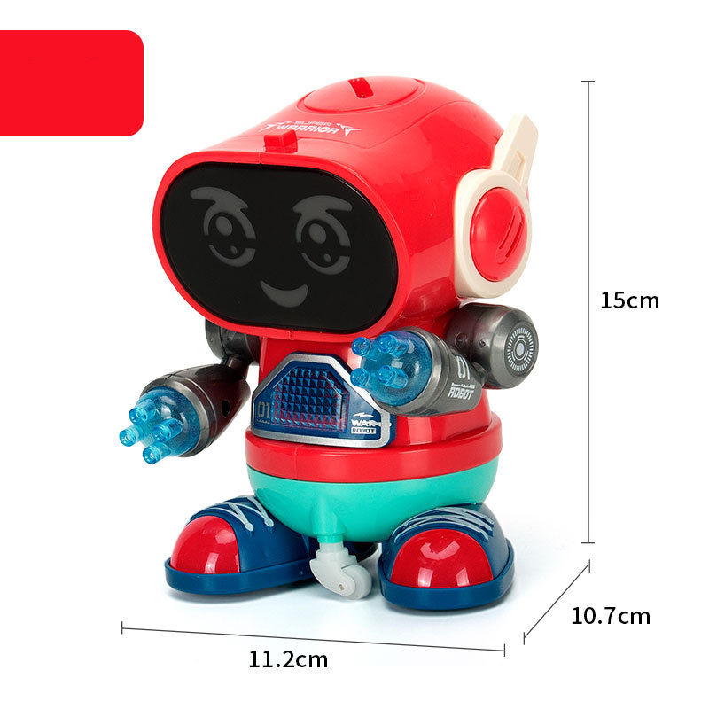 Miniatura: Electric Rock Robot, Music, Light, Automatic Walking, Swinging And Dancing Robot
