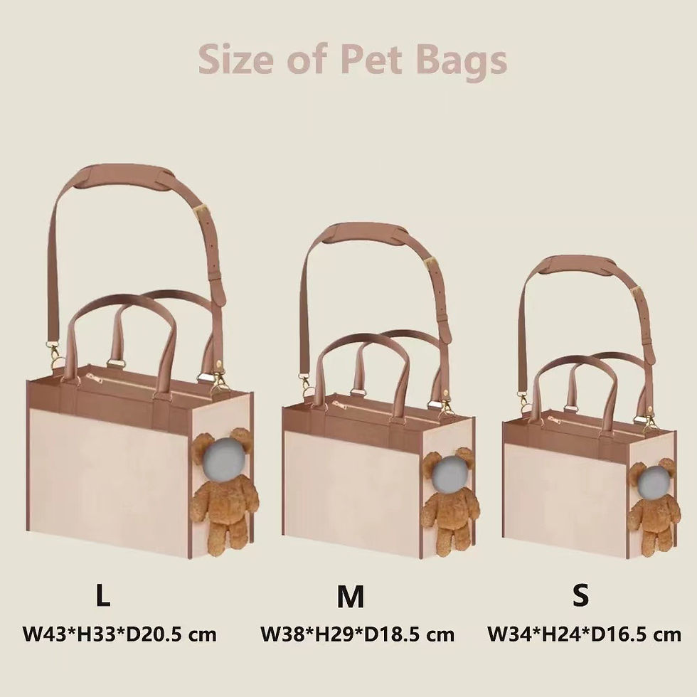 Miniatura: One-shoulder Portable Cute Dog Outing Large Capacity Bag Pet Products