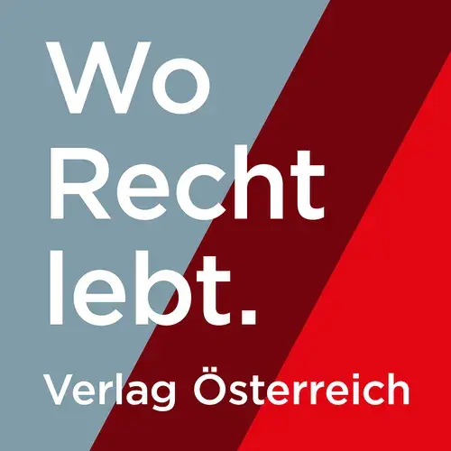 Wo Recht lebt. Logo der Podcastserie von Verlag Österreich.