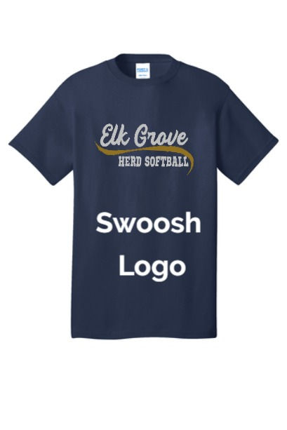 Thumbnail: Navy Cotton T shirt