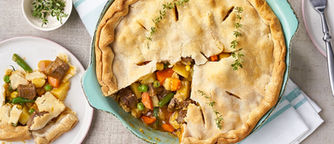 Sunday's comfort food Easy Beef Pot Pie
