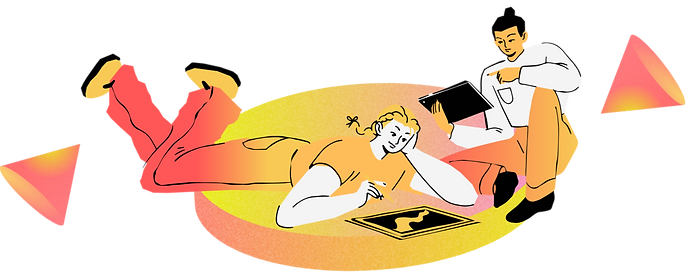 Students applying for jobs