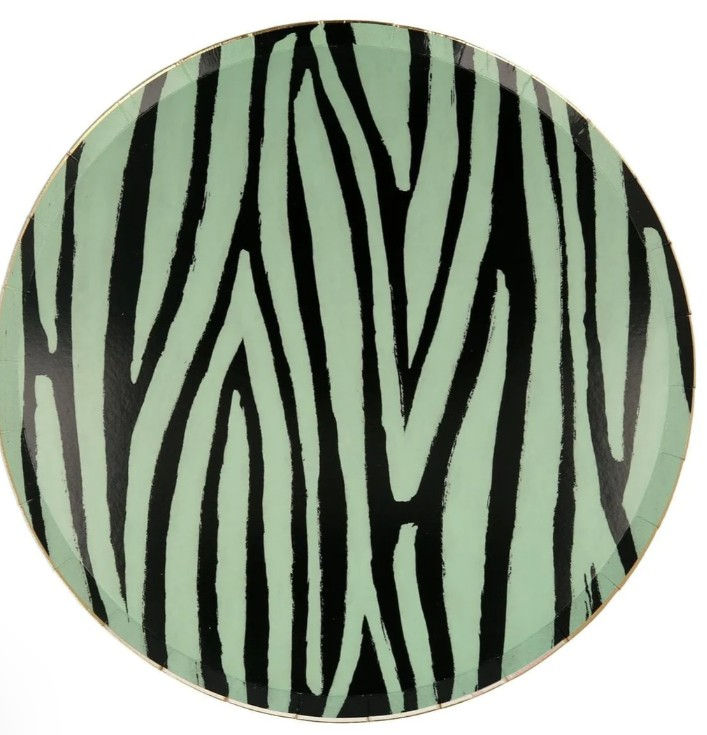 Thumbnail: Meri Meri - Safari Animal Party Side Plates (Pack 8)