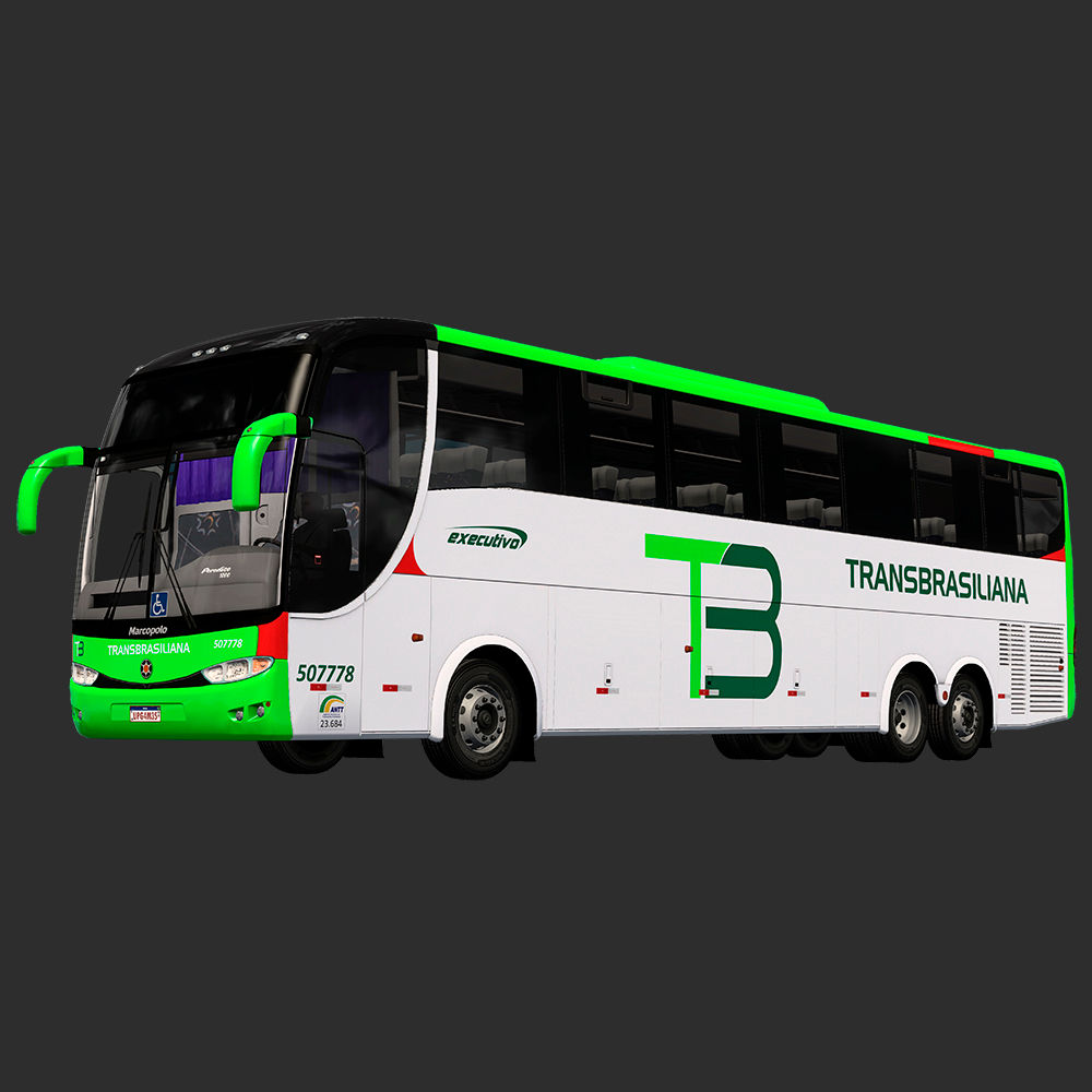 SKIN TRANSBRASILIANA - MARCOPOLO G6 1200 - MODSHOP