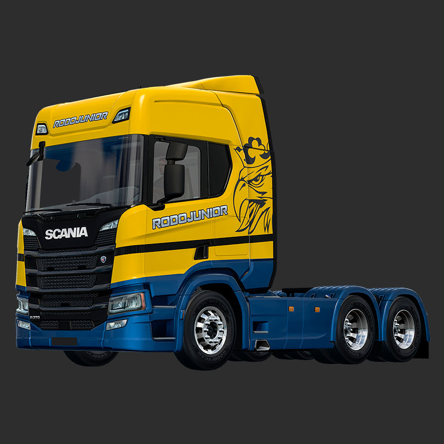 Miniatura: SKIN RODOJUNIOR - SCANIA R NTG - SCS