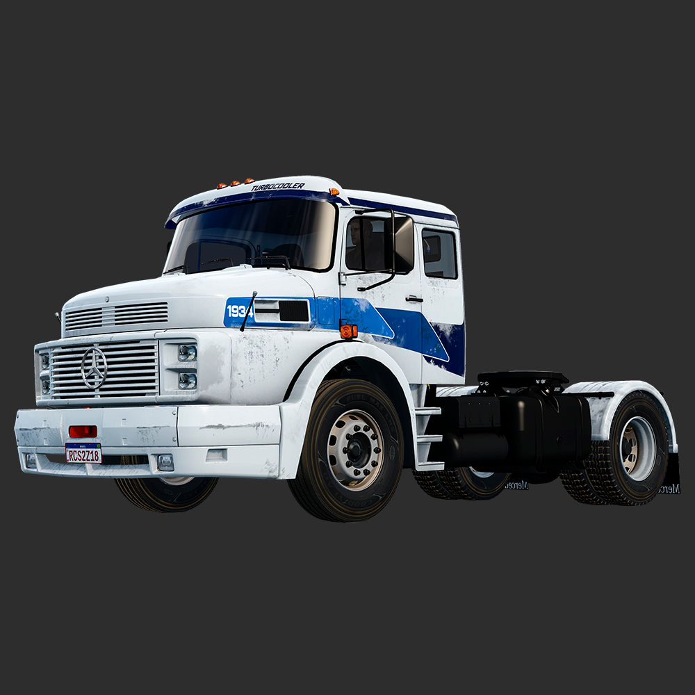 SKIN FAIXAS ORIGINAIS SUJAS - MERCEDES-BENZ 1933 - ROMÁRIO CARDOSO