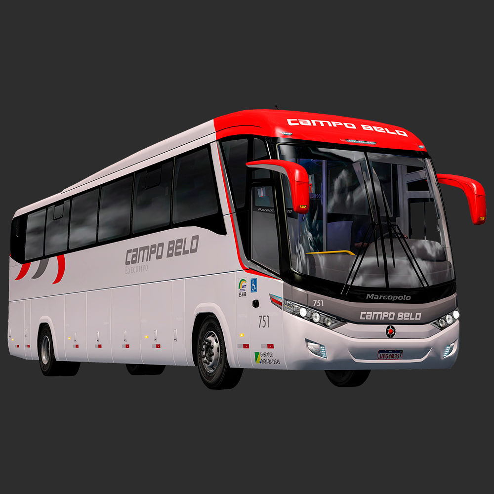 SKIN CAMPO BELO - MARCOPOLO G7 1200 SC - B4D