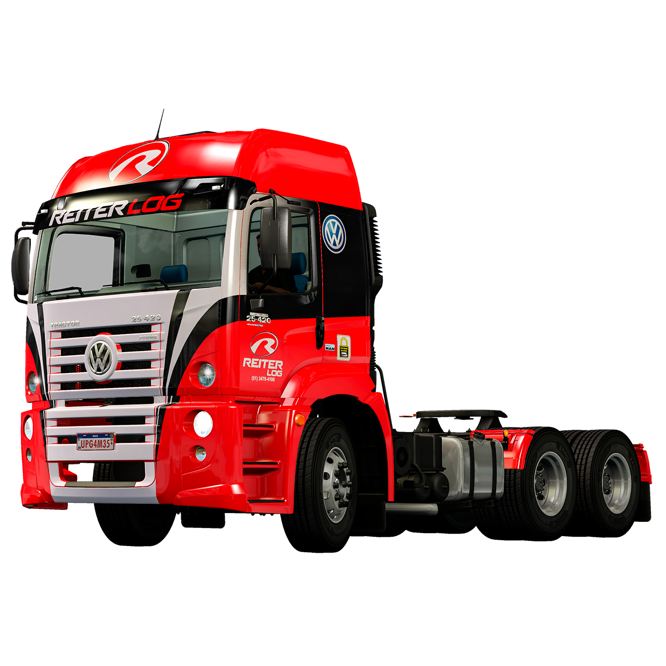 SKIN REITERLOG - VW CONSTELLATION - RLM