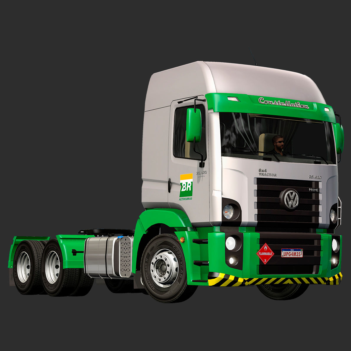 SKIN PETROBRAS -VW CONSTELLATION - MODSHOP