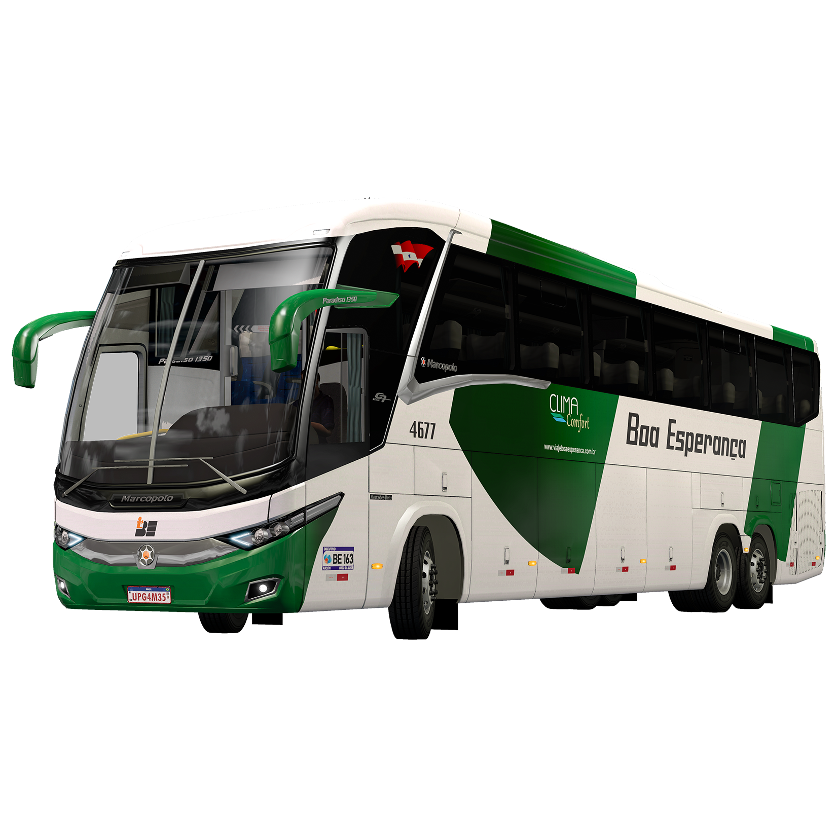 SKIN BOA ESPERANÇA - MARCOPOLO NEW G7 1350 - B4D
