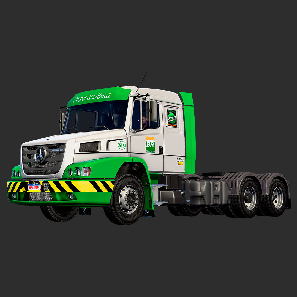 SKIN PETROBRAS - MERCEDES-BENZ ATRON 1635 - RAFAEL ALVES
