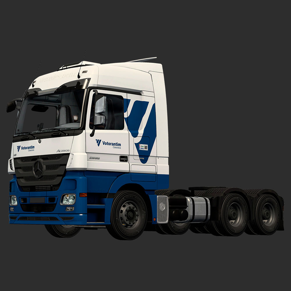 SKIN VOTORANTIM - MERCEDES-BENZ ACTROS - SCS/RCFREE