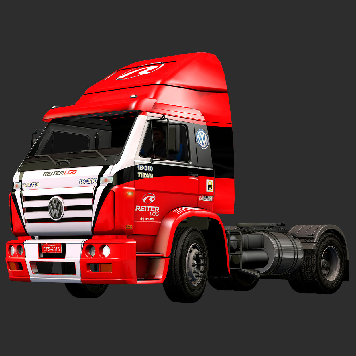 SKIN REITER LOG - VW TITAN - MODSHOP