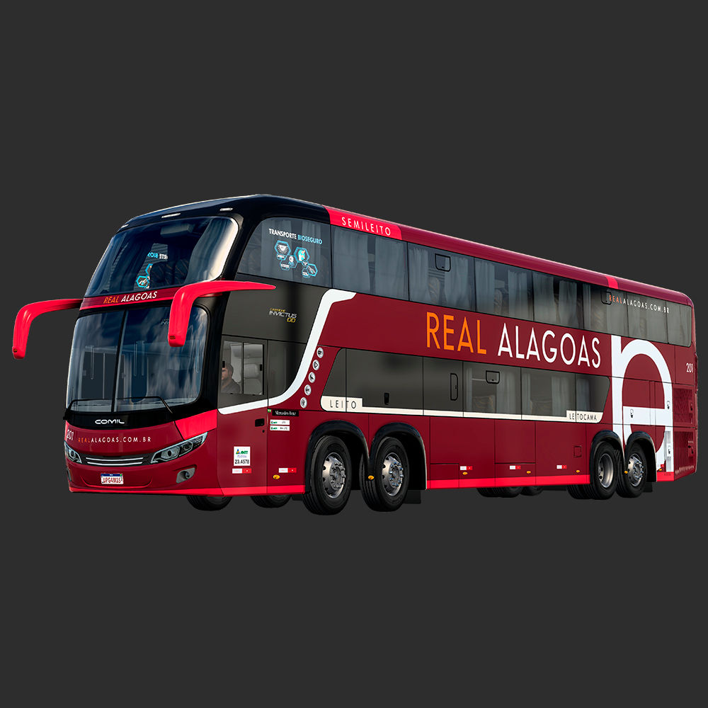 SKIN REAL ALAGOAS - COMIL INVICTUS DD 15M - ALTECMOD